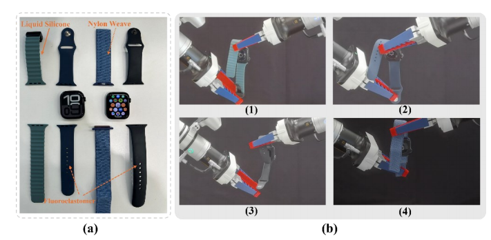 Illustration of object geometry and material variations